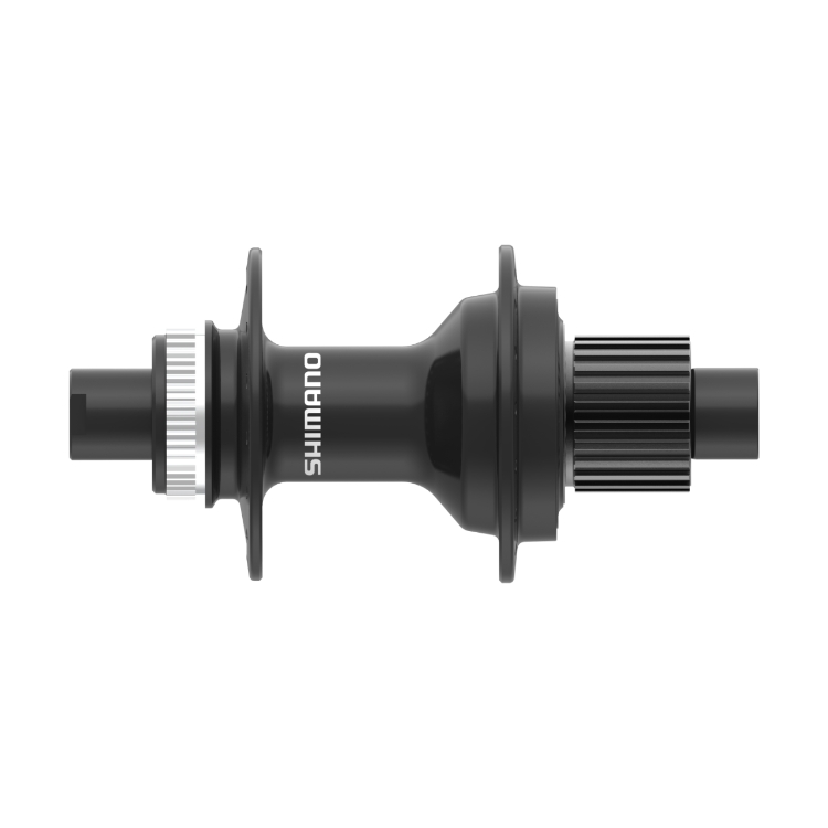 SHIMANO ดุมดิสหลัง FH-MT410-B, บู๊ท, สีดำ, 12-SPD, 32H, 36H, 12MMX142MM