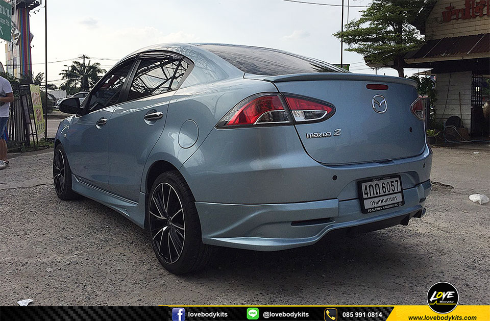 ชุดแต่ง FIRE WAR PLUS : MAZDA 2 /2011-2014 / 4 ประตู