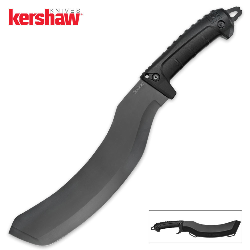 (สินค้าตัวโชว์) มีดเดินป่า PARANG ใบตาย Kershaw Camp 12 ใบขนาด 12" รุ่น CAMP12 1072 ของแท้ 100%