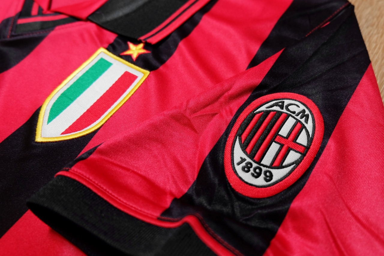 AC Milan 1994/95 Home Vintage Jersey เสื้อบอลเอซีมิลาน เสื้อเอซีมิลานย้อนยุค OPEL