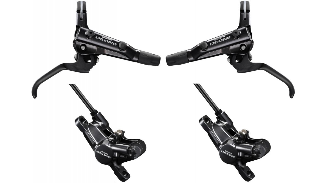 ชุดดิส DEORE หน้า/หลัง (มือ BLM6000/ก้าม BRM6000/สาย BH90SS), รุ่น J-KIT, 1000/1700MM(ก้ามเบลคมีปีกระบายความร้อน)