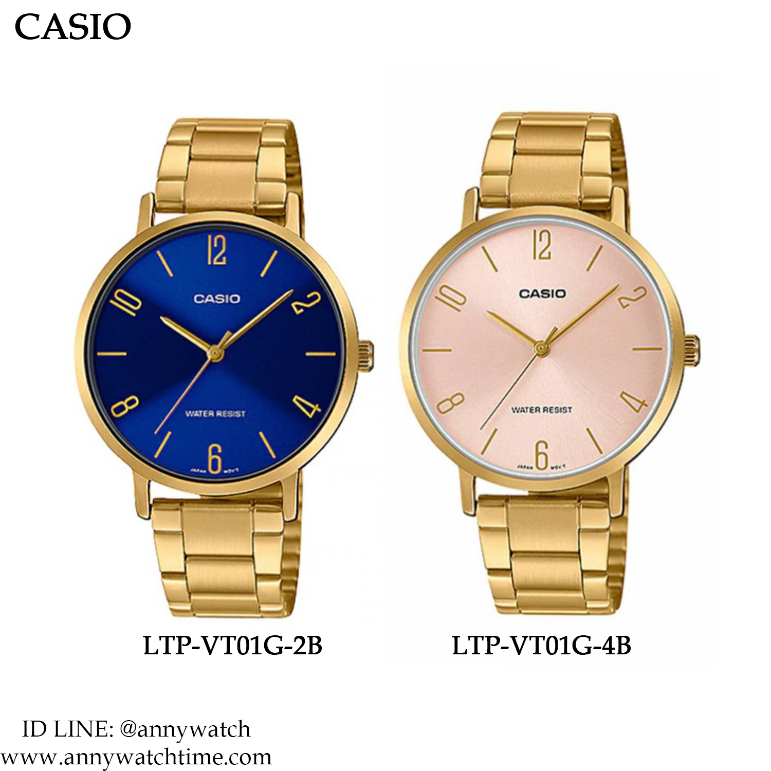 CASIO LTP-VT01G-4B
