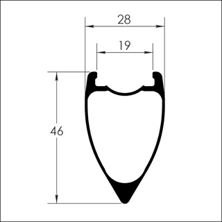 ล้อเสือหมอบ REYNOLDS AERO 46 disc brake Carbon Road Wheelset (Shimano 7-11sp.)