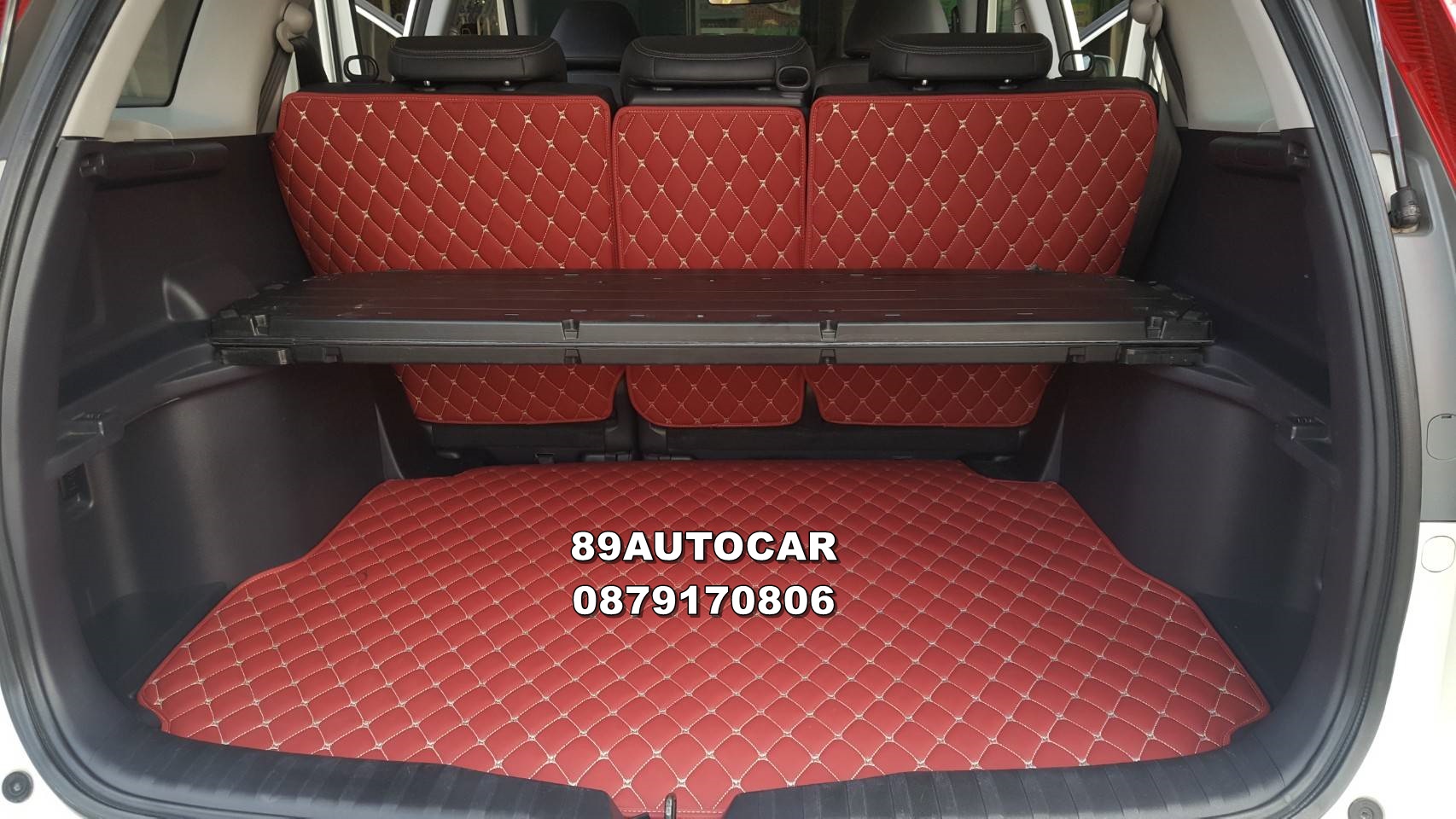 พรมหกดีปูพื้นรถยนต์ Honda CR-V Gen 3 เข้ารูป เต็มคัน