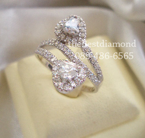 SR005RD+++แหวนเอี้ยวPerfect Style++แหวนเงินแท้ ดีไซน์สวยหรู แบบร้านจิวเวลลี่ทันสมัย ตามcounter ห้างเลย เหมือนของแท้สุดๆ เล่นไฟวิ๊งๆ รับประกันความสวย