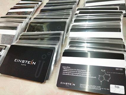 ตัวอย่างการ์ด ไอเดีย รัน NumBer รัน QRcode รัน BarCode