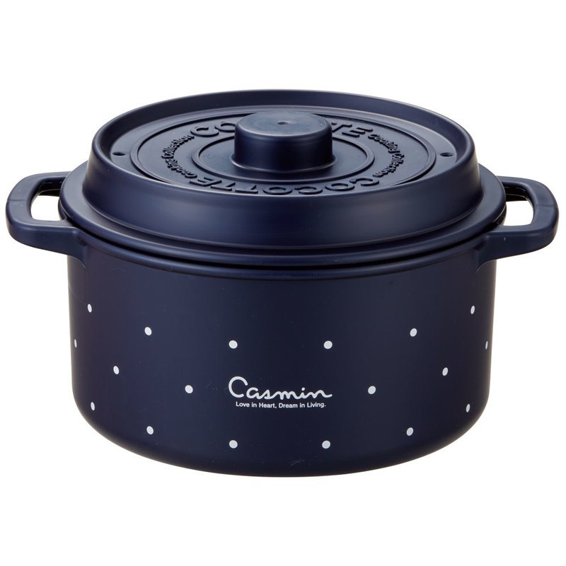 Skater Cocotte-Style Microwave Cooking Pot ภาชนะทำอาหารในไมโครเวฟ ใส่ได้ 680 ml