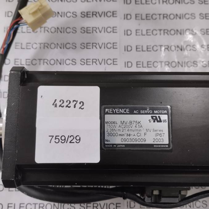 MV-B75K SERVO MOTOR " KEYENCE "