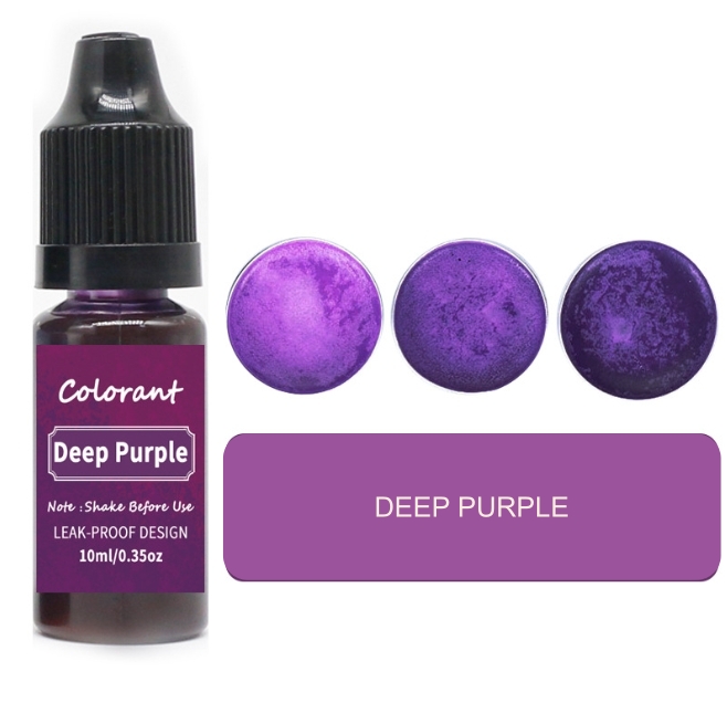 สีผสมเทียนน้ำ-DEEP PURPLE