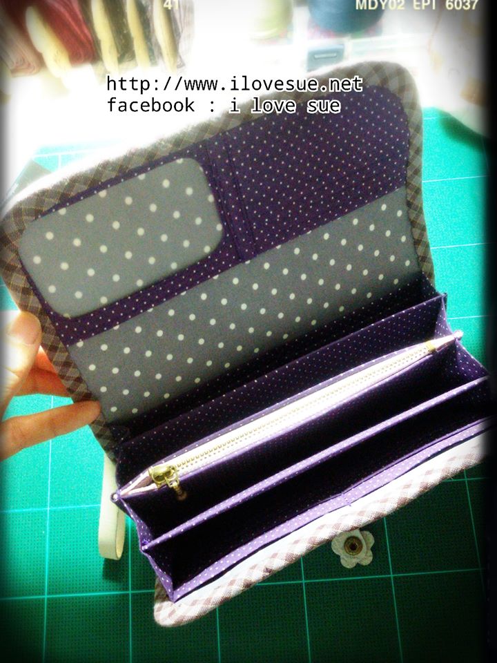 กระเป๋าสามพับยาว - สั่งทำค่ะ