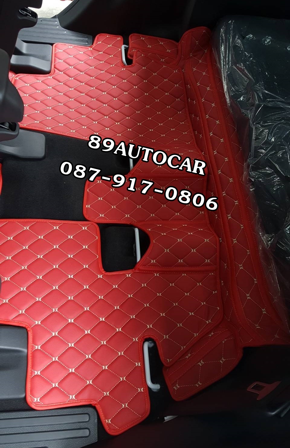 พรม6D ปูพื้น Honda CR-V G5 2018-2020 7ที่นั่ง เข้ารูป เต็มคัน