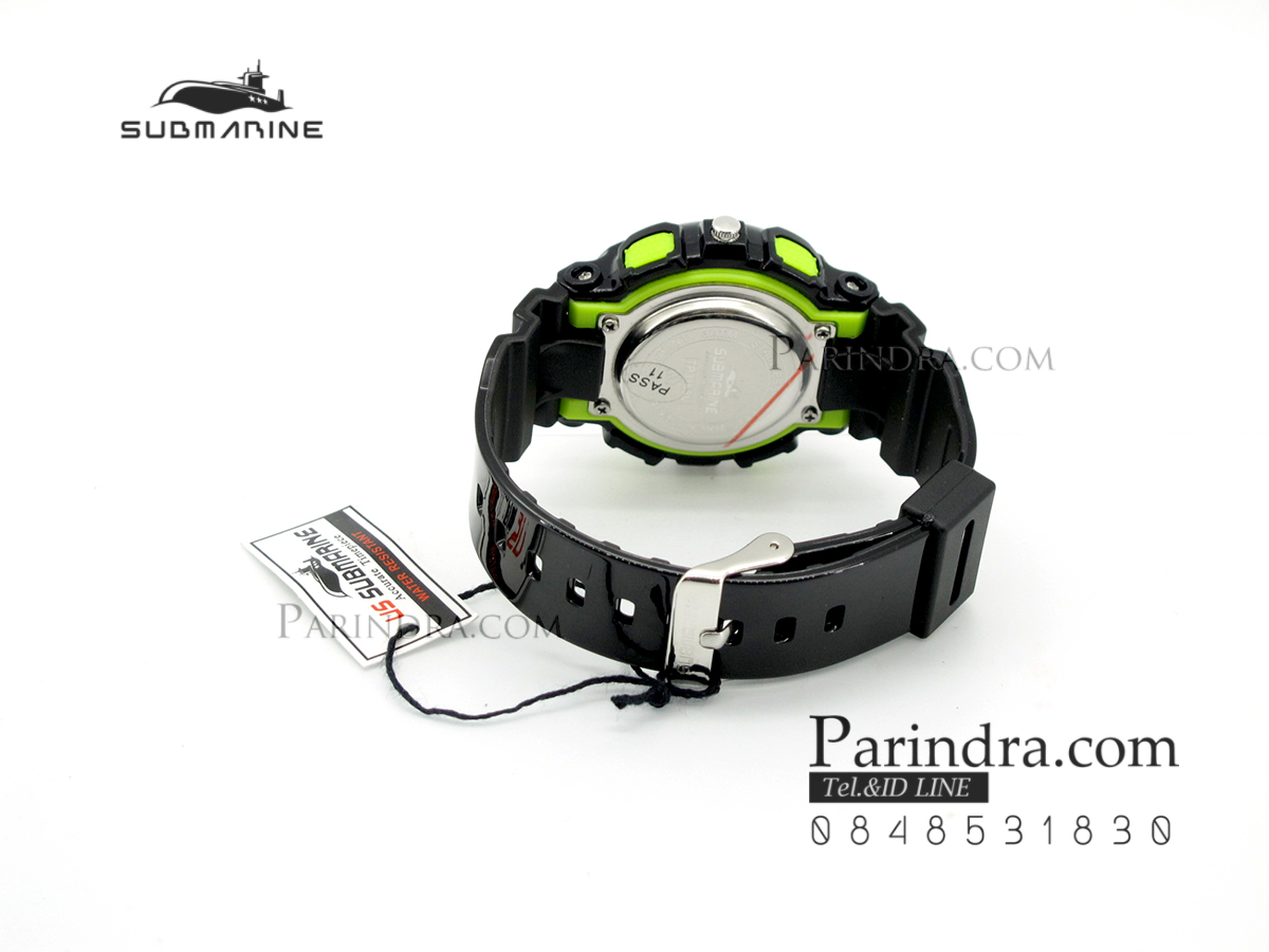 นาฬิกา US submarine Adventure Protector รุ่น TP3163L สีดำ-เขียว