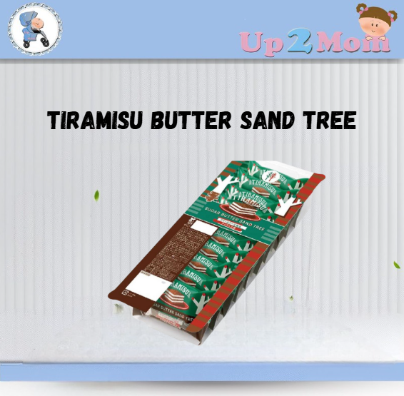 บัตเตอร์แซนทรี 10 ชิ้น シュガーバターサンドの木 Tiramisu Sugar Butter Sand Tree 10 pc
