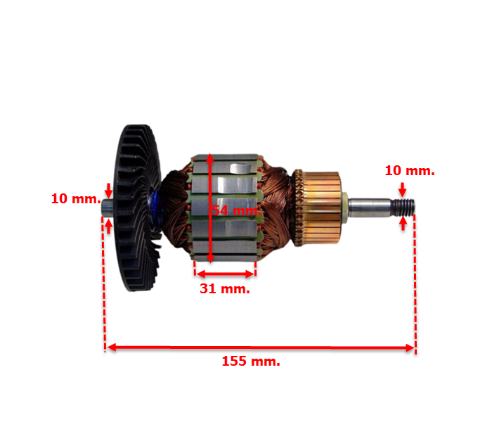 ทุ่น เครื่องขัดกระดาษทราย แบบสายพาน Maktec-มาคเทค MT940, MT941, Makita M9400B
