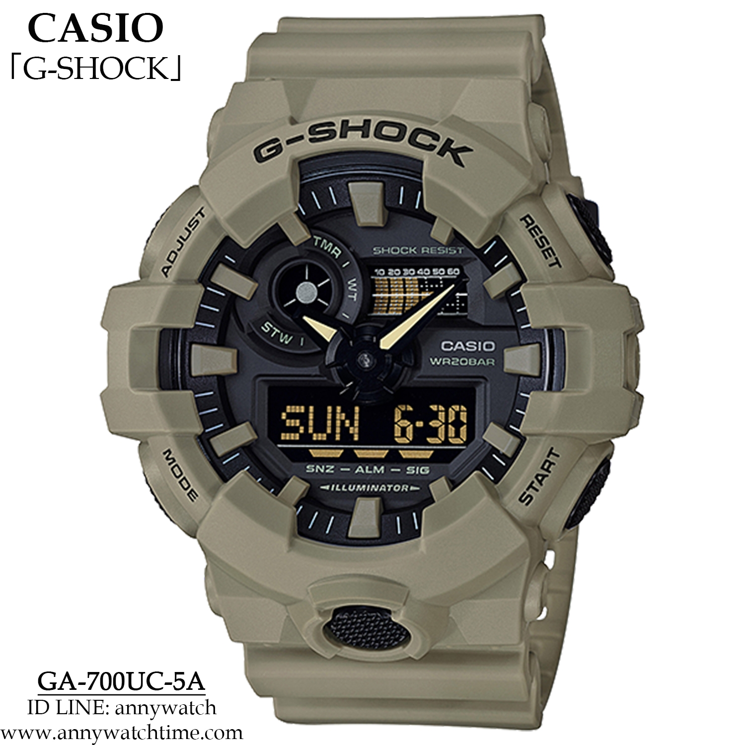 G-SHOCK GA-700UC-5A