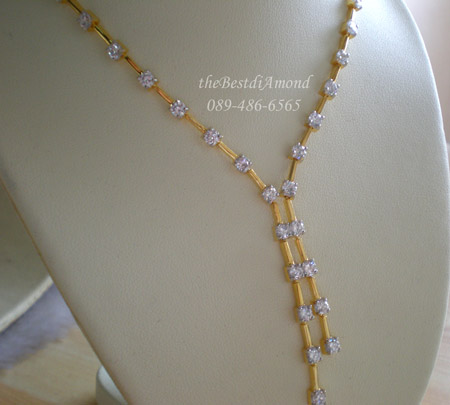 NL009===สร้อยเพชรตุ้งติ้ง 2 แถวแบบหนามเตย=== เริ่ดมาก ต่างหูคู่นี้ ดูสวย เก๋ ทันสมัยมากๆรูปแบบเรียบๆแต่แอบหรู ดูเปรี้ยวโฉบเฉี่ยว แบบเหมือนของจริงค่ะ