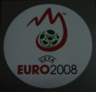 อาร์มสัญลักษณ์ฟุตบอล การแข่งขันฟุตบอลยูโร - EURO 2008 PLAYER SIZE ใหม่ / EURO International Football Tournament PLAYER SIZE Football Patch/Badge - EURO 2008 NEW