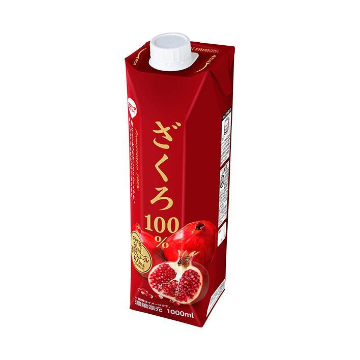🌸 น้ำทับทิมเข้มข้น ざくろ 100% Pomegranate Juice 1000ml 🌸