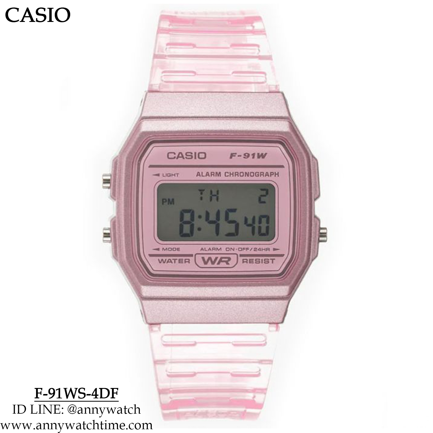 CASIO F-91WS-4DF