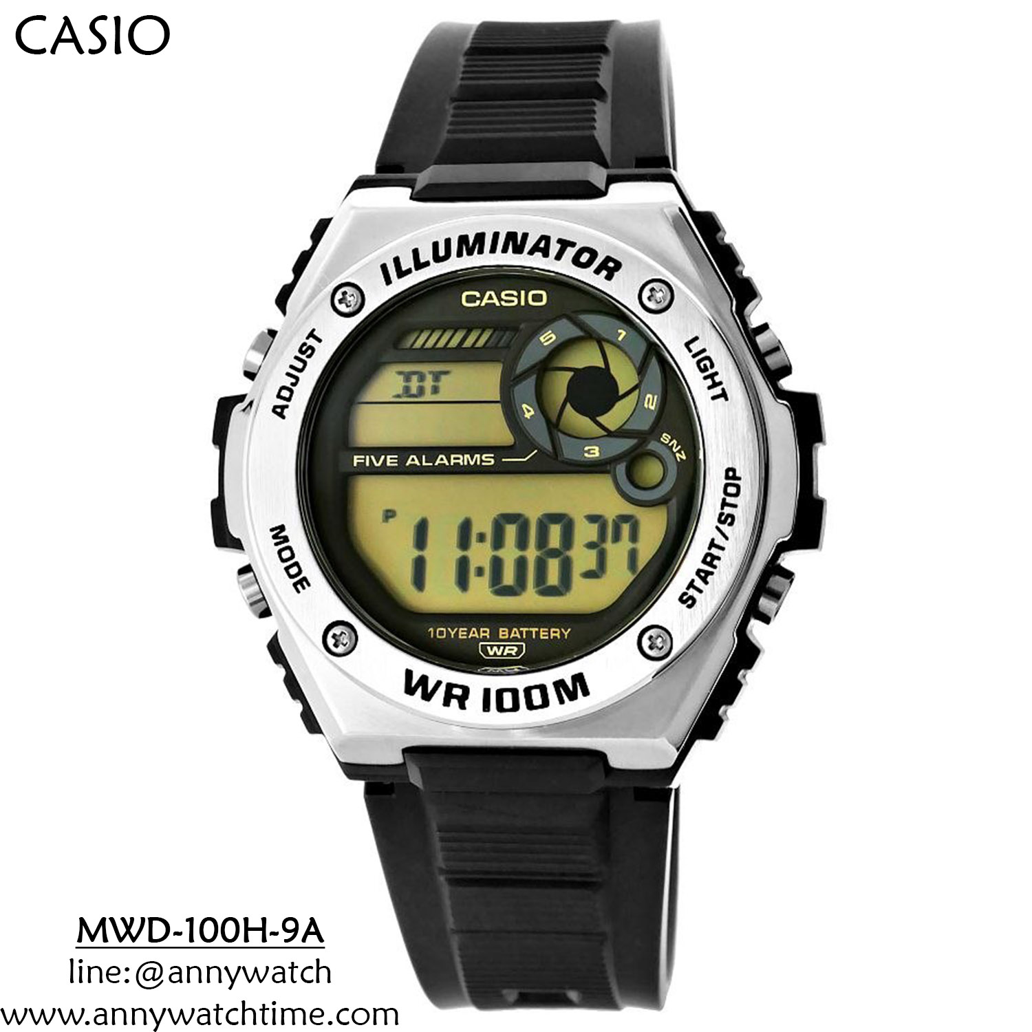 CASIO MWD-100H-9A