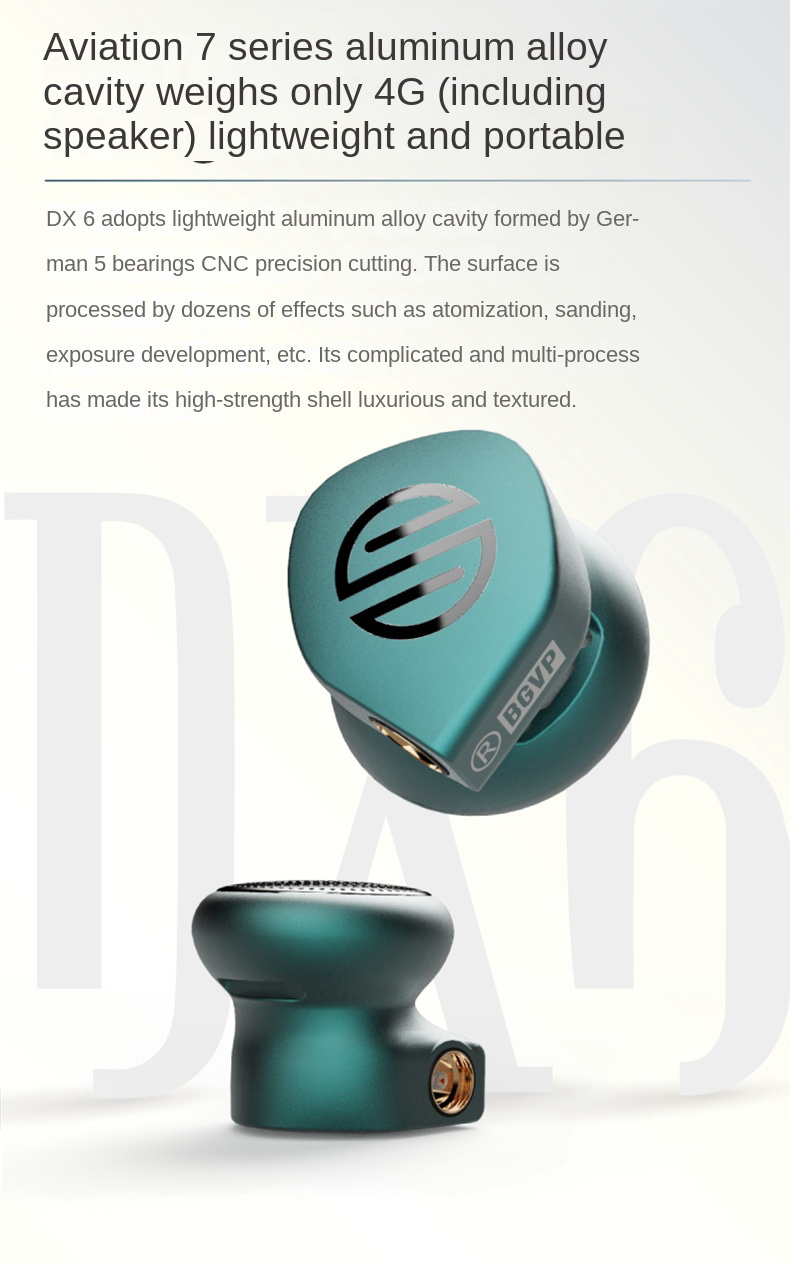 BGVP DX6 เอียบัดเรือธงรุ่นใหม่ ถอดสายได้ ประกันศูนย์ไทย