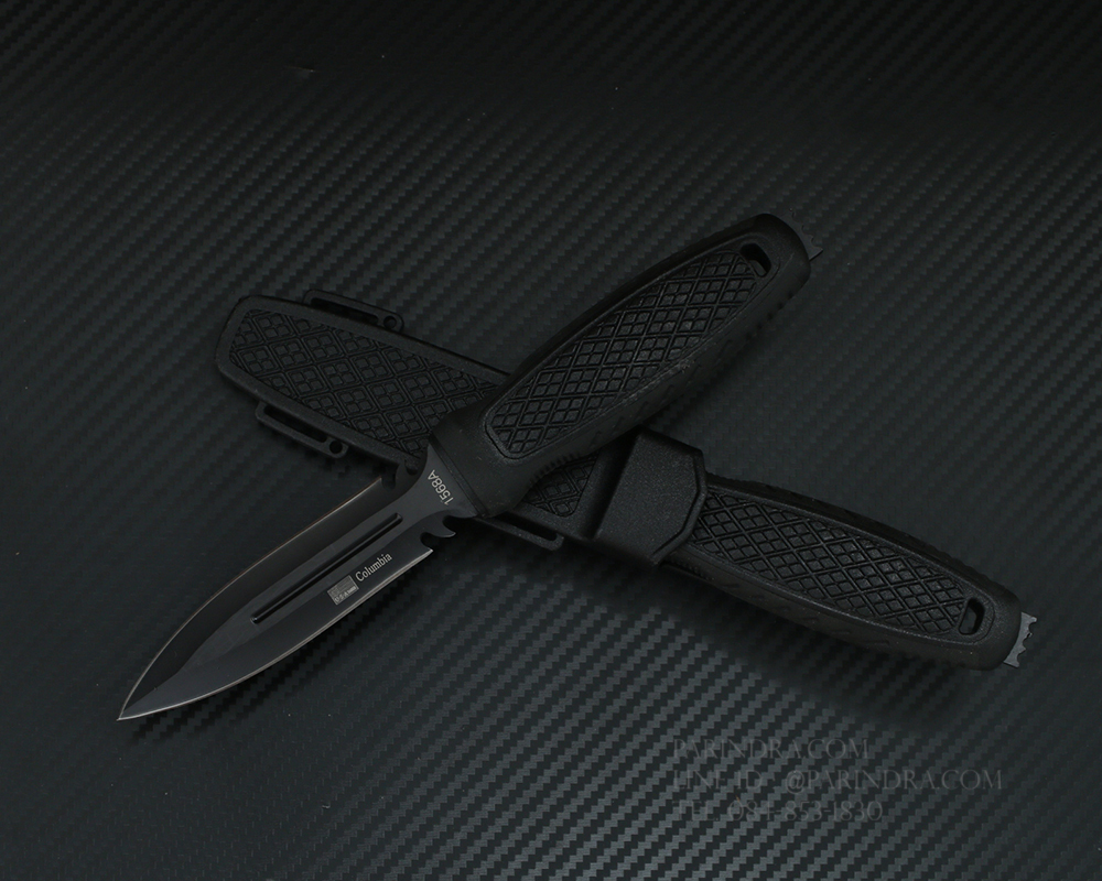 มีดใบตาย Columbia Tactical 1568A ใบมีดสองคม