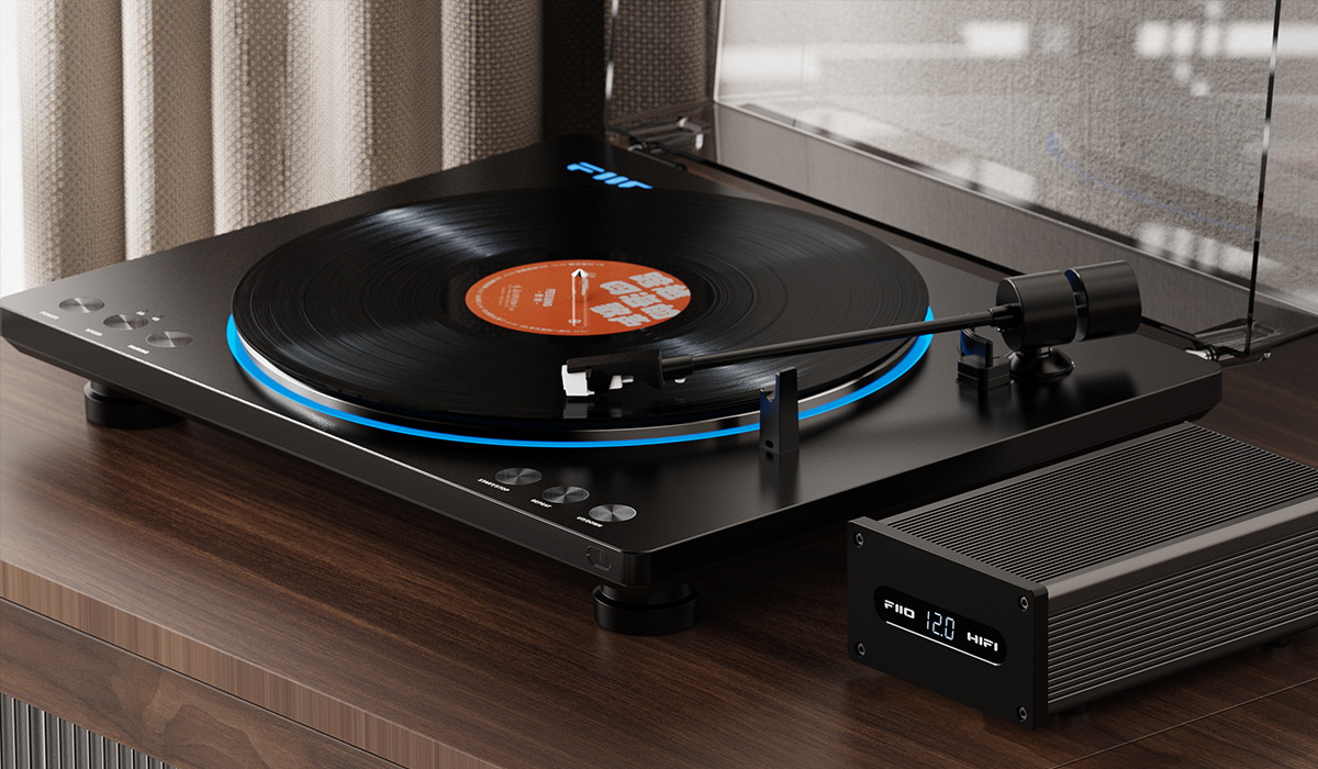 FiiO TT13 เครื่องเล่นแผ่นเสียงไวนิล ทำงานอัตโนมัติเต็มรูปแบบ กำลังขับสูง ประกันศูนย์ไทย