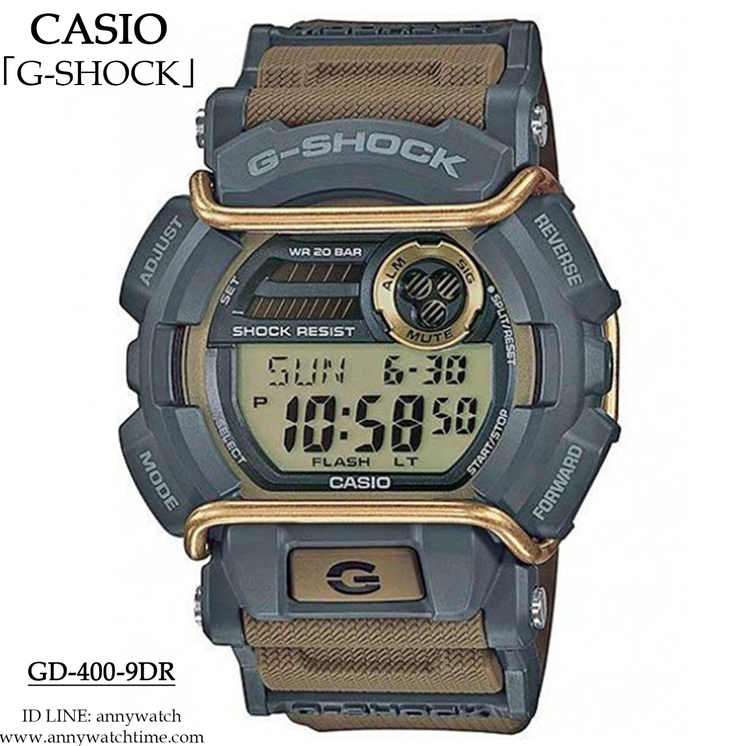 G-SHOCK GD-400-9DR