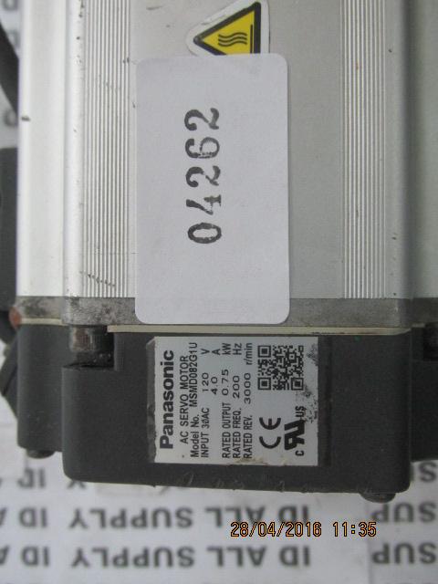 SERVO MOTOR “ PANASONIC ” รุ่น MSMD082G1U