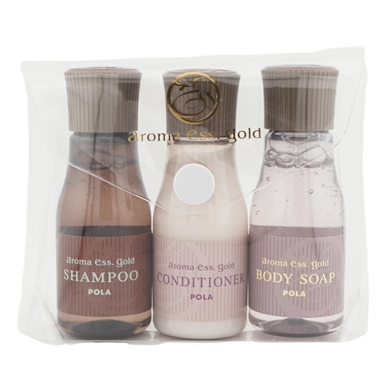 Pola Esthe Royer & Pola Aroma ess gold mini set 3 ชิ้น ชุดทดลองโพล่า