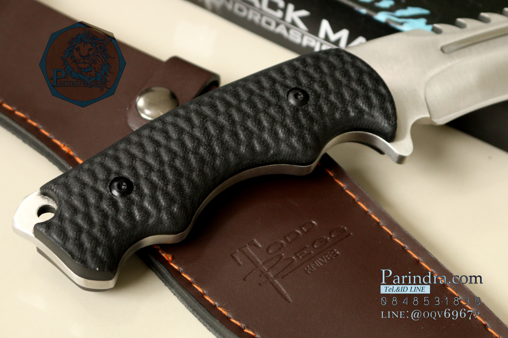 มีดใบตาย มีดเดินป่าทรงกรูข่า Black Mamba หนา หนัก ตัน (OEM) ขนาด 16 นิ้ว