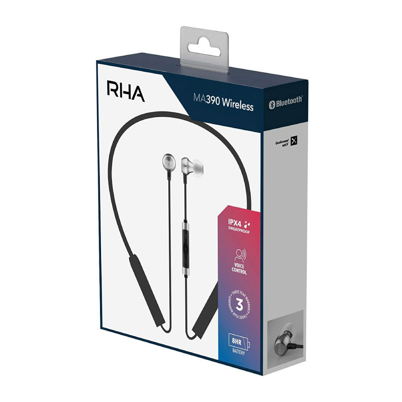 RHA MA390 Wireless ของแท้ รับประกันศูนย์ไทย หูฟัง Bluetooth ที่ใส่สบายและเสียงดีคุ้มค่า