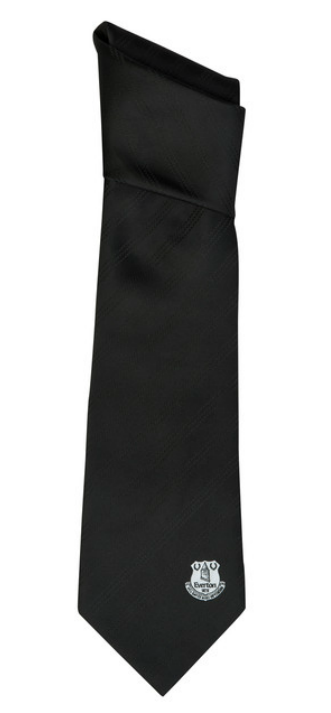 เนคไทเอฟเวอร์ตั้น ที่ระลึก Everton Black Tie 2 Tone ของแท้ 100%