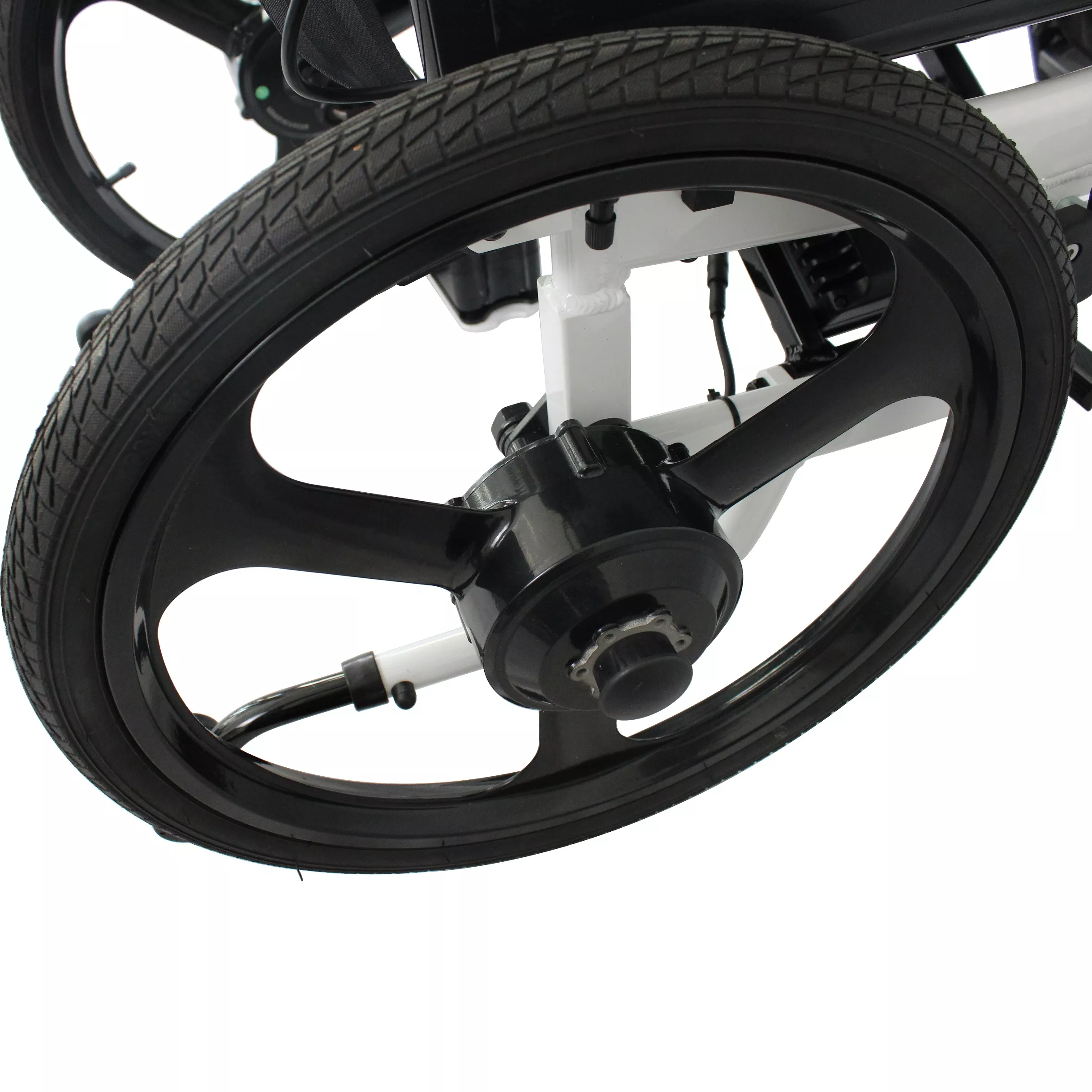 รถเข็นไฟฟ้า Dynavolt L6 มอเตอร์ 250W 10.4Ah Lithium Battery 24V 10.4Ah li-ion battery Foldable Wheelchair Handicapped Electric Wheelchair