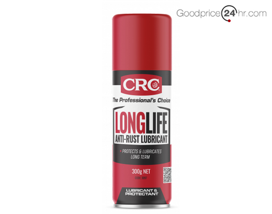 c-141. น้ำยาหล่อลื่น และปกป้องสนิมระยะยาว CRC Long Life ขนาด 300 ml.
