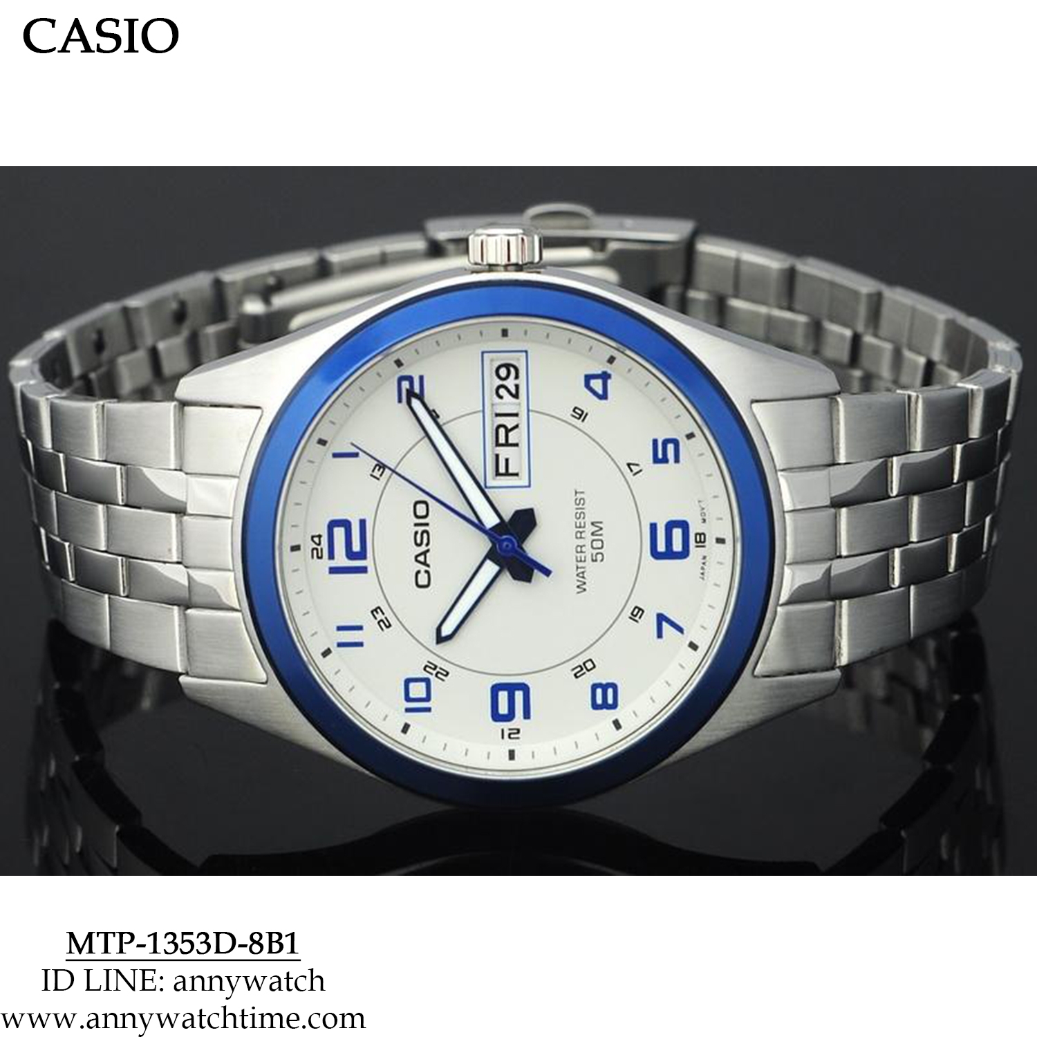 CASIO MTP-1353D-8B1