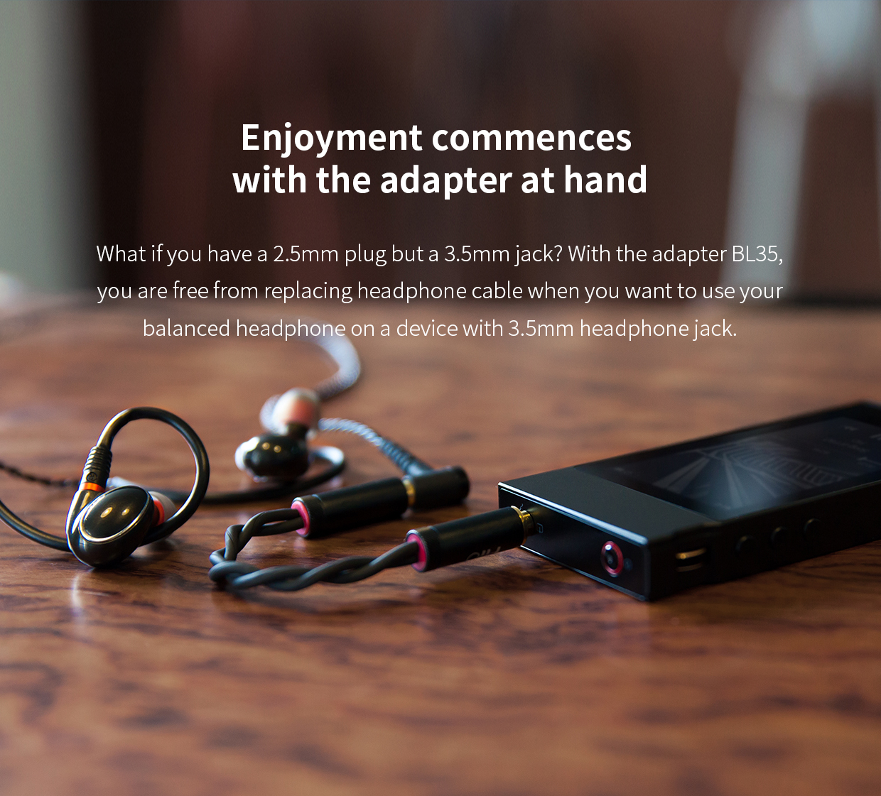 ขาย FiiO BL35 สายแปลง Balanced 2.5mm เป็น 3.5mm