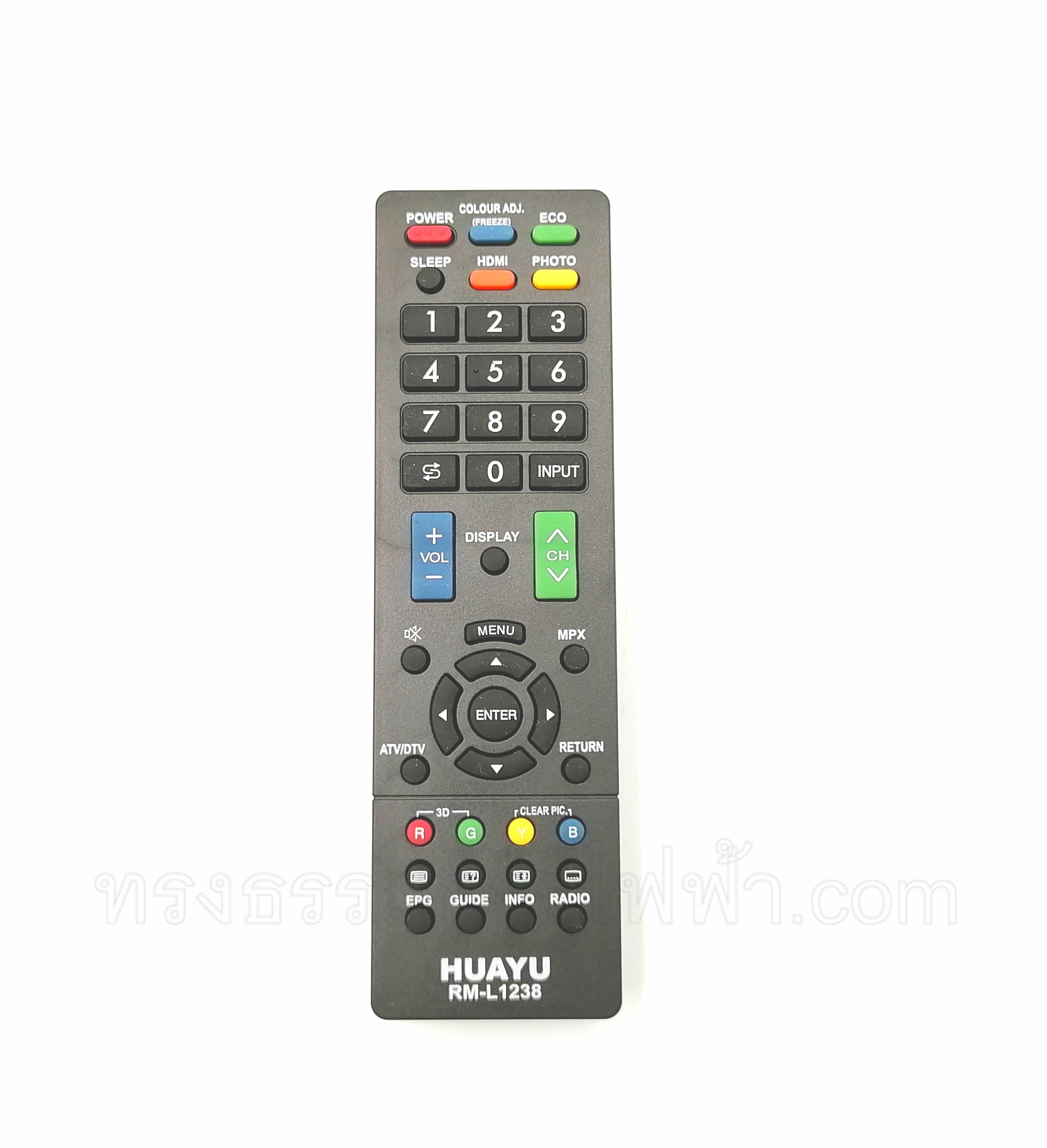 รีโมททีวี สำหรับ TV ยี่ห้อ SHARP(รวมรุ่น) #RM-L1238