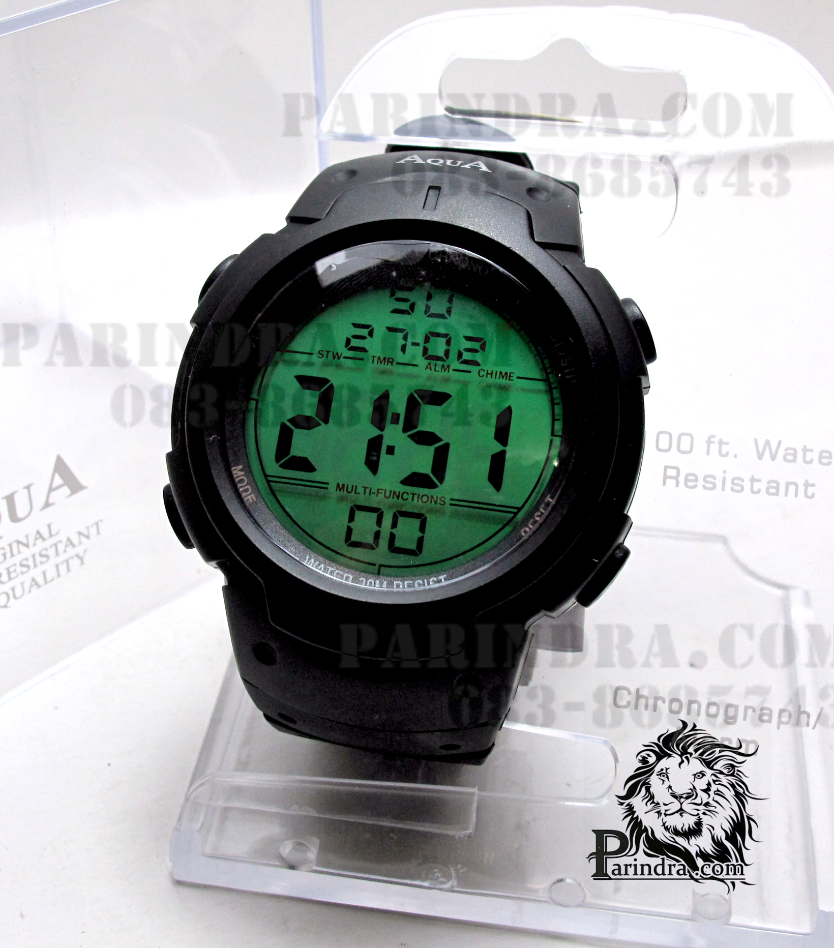 นาฬิกาข้อมือ AQUA รุ่นสะท้อนแสงกลางวัน รุ่น YF806 ทรง Sport