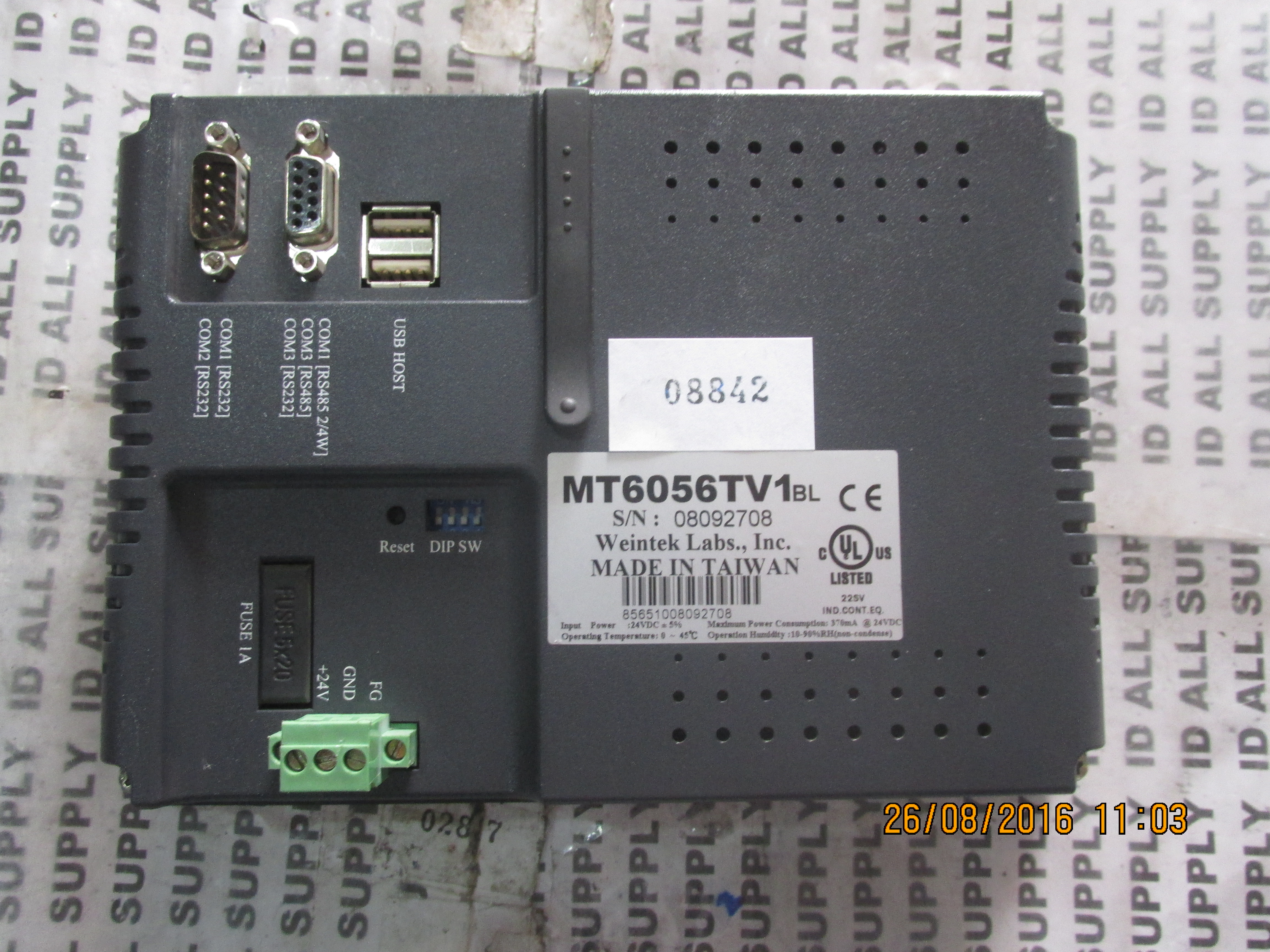 LCD TOUCH SCREEN “ WEINTEK ” รุ่น MT6056TV1BL