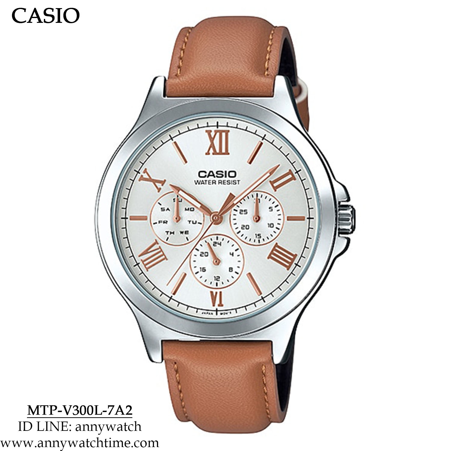 CASIO MTP-V300L-7A2