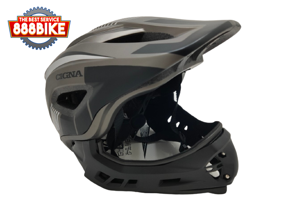 หมวกจักรยานเสือภูเขา CIGNA TT-32 FULL-FACE Downhill Helmet Enduro Mountain Bike SIZE L (57-62)