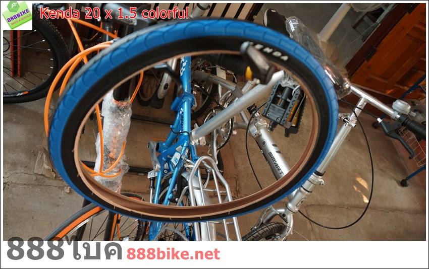 ยางนอกขอบลวด KENDA 20x1.5 Colored Tires
