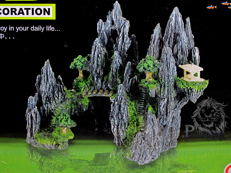 ภูเขาใต้น้ำจำลอง สำหรับตกแต่งตู้ปลา