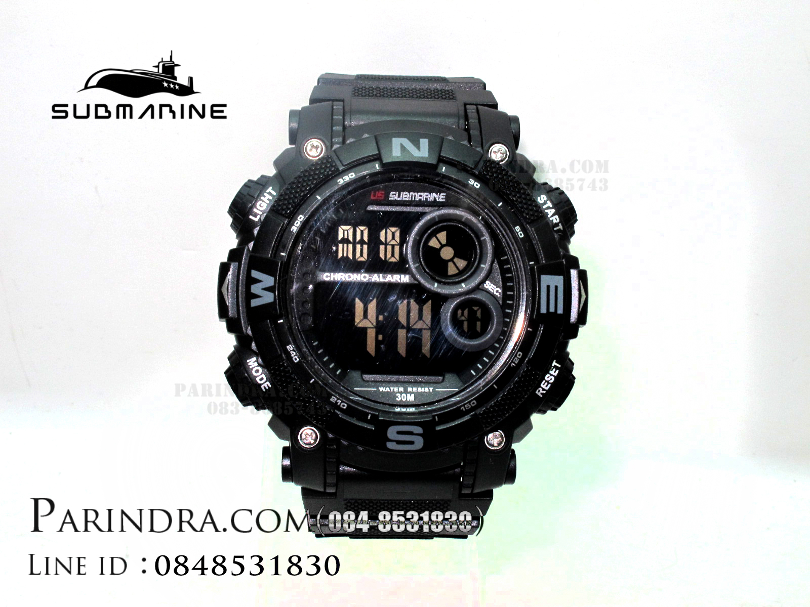 นาฬิกา US submarine TP1331M สีดำล้วน
