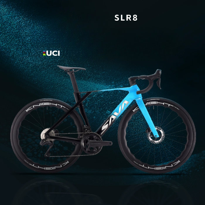 SAVA SLR8 Carbon Fiber Road Bike Shimano Ultegra Di2 8170 7.72kg Hydraulic Disc Brake | 2025