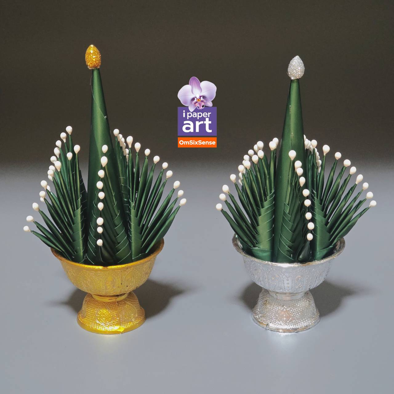 บายศรีเทพ มินิ งานปราณีต ถวายหิ้งขนาดเล็ก | ประดับหิ้งพระ หิ้งเทพ ของขวัญ ของชำร่วยมงคล