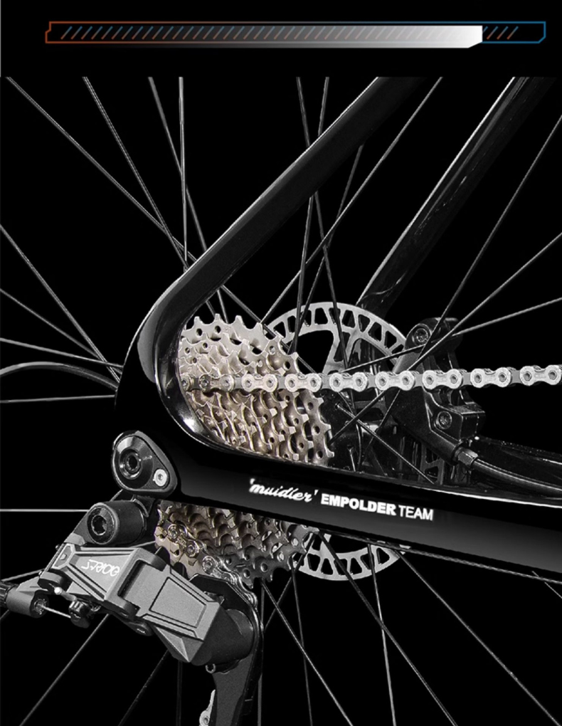 Muidler Hades 400 – จักรยานเสือหมอบคาร์บอน เกียร์ Sensah 2*10sp, ล้อคาร์บอน 35 มม. แบบ thru-axle 2025