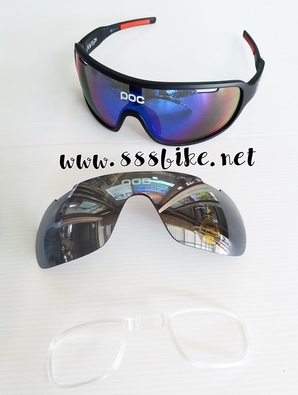 แว่นตา POC Do blade CYCLING SUNGLASSES ,POC002 พร้อมเลนส์เสริม 1 อัน มีคลิปออน