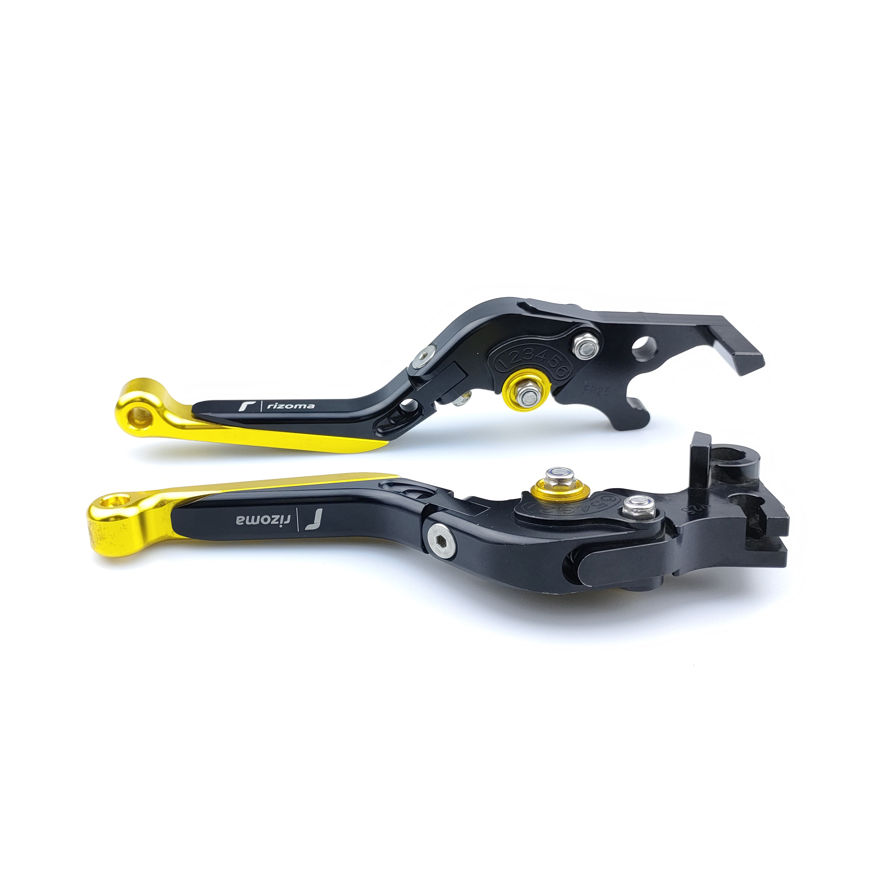 มือเบรคมือครัช YAMAHA R3 ปี2014-2018 งานCNCปรับได้ 6 ระดับ สามารถพับได้